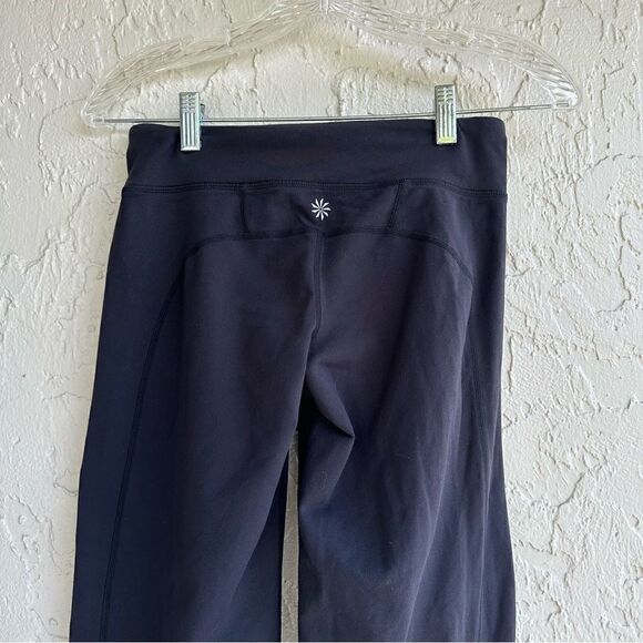 ATHLETA Wide Leg Flare Yoga Legging Pants Size XSP Confy Lounge Y2K Gym - Picture 6 of 13